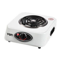 Von VACC0112CW Table Top Single Coil Cooker