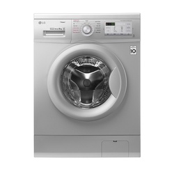 LG FH2G7QDY5 Front Load Washing Machine, 7KG - Silver