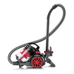 Black & Decker VM1680-B5 Multicyclonic Vacuum Cleaner - 1600W, Black & Red